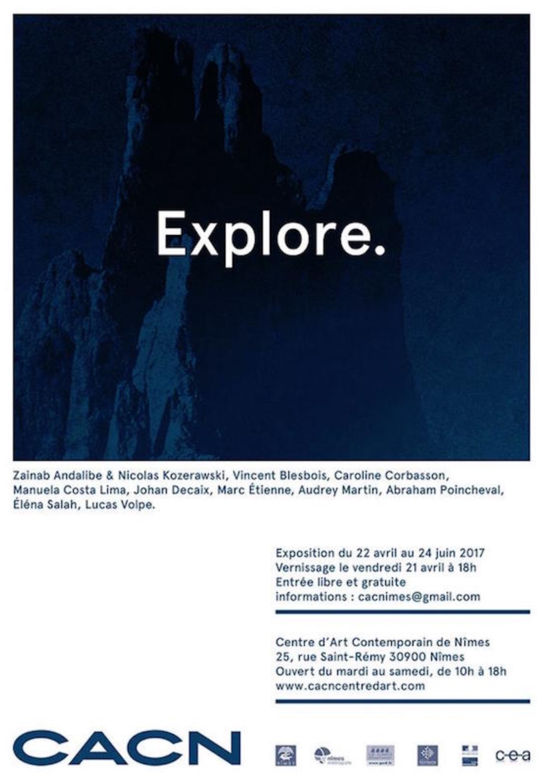 [EXPO] 21.04→24.06 – EXPLORE – EXPOSITION INAUGURALE DU CENTRE D’ART CONTEMPORAIN DE NÎMES