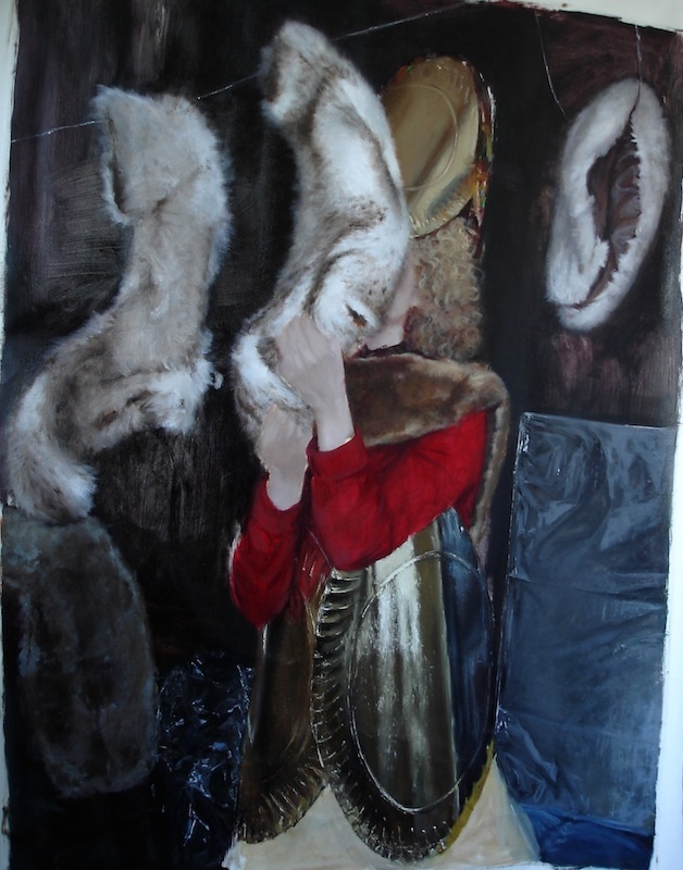 Teodora Axente, Ramona, 2013, huile sur toile - L'ECHO DES MURMURES Chapitre II - Galerie Valérie Delaunay Paris