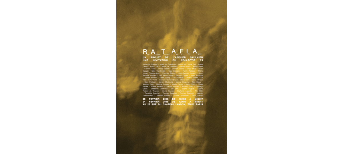 23 & 24/02 – R.A.T.A.F.I.A – COLLECTIF 23 PARIS