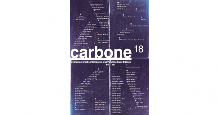 27/04▷06/05 –  CARBONE 18 – SAINT-ETIENNE