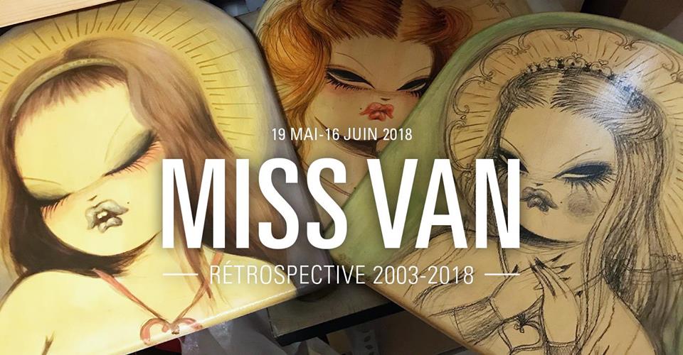 Miss Van - Rétrospective 2003-2018 - Galerie Openspace Paris