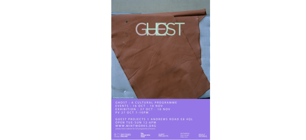 27/10▷10/11 – GHOST – GUEST PROJECTS LONDON