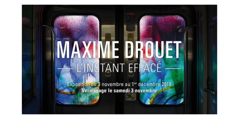03/11▷22/12 – MAXIME DROUET –  L’INSTANT EFFACÉ – GALERIE OPENSPACE PARIS