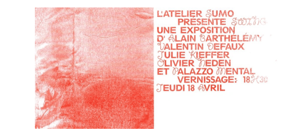 Swing – 18 au 23/04 – Atelier Sumo, Lyon
