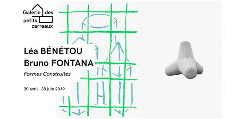 Léa Bénétou et Bruno Fontana – Formes Construites – 20/04 au 30/06 – Galerie Des Petits Carreaux, Saint-Briac