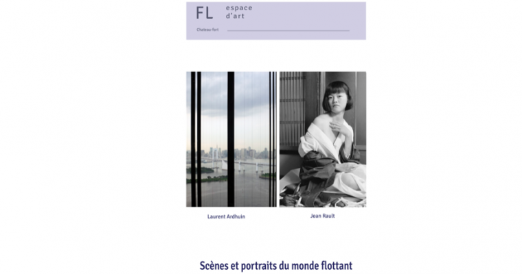Jean Rault & Laurent Ardhuin – Scènes et portraits du monde flottant – 18/05 au 15/06 – Espace d’art FL, Chambord (27)