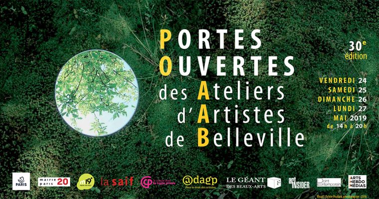 PORTES OUVERTES DES ATELIERS D’ARTISTES DE BELLEVILLE – DU 24 AU 27/05 – PARIS