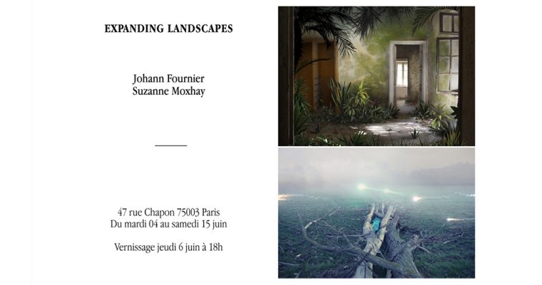 EXPANDING LANDSCAPES – JOHANN FOURNIER ET SUZANNE MOXHAY – DU  04 AU 15/06 – GALERIE JEAN-LOUIS RAMAND PARIS