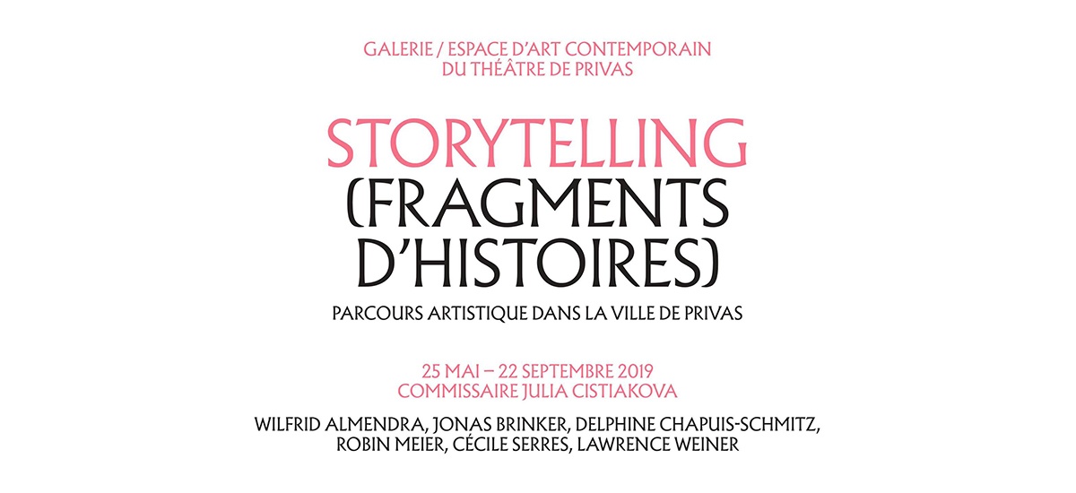 STORYTELLING (FRAGMENTS D’HISTOIRES) – 25/05 au 22/09 – Théâtre de Privas