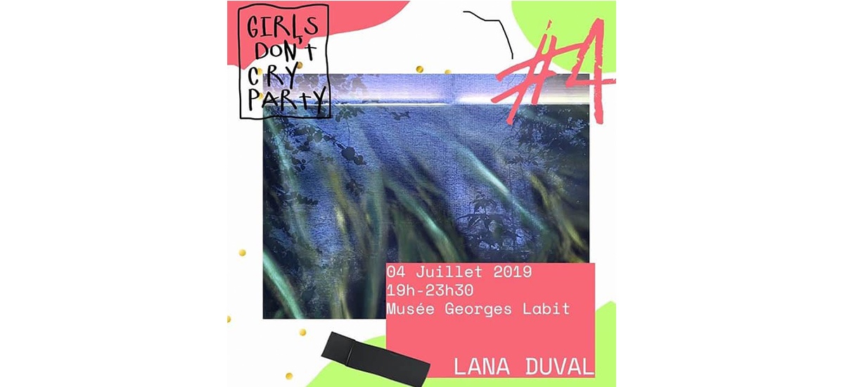 Lana Duval – 04/07 – 19h à 23h30 – Musée Georges Labit, Toulouse