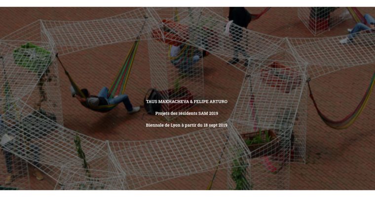Les résidents SAM ART PROJECTS 2019 à la Biennale de Lyon – 18/09 au 05/01
