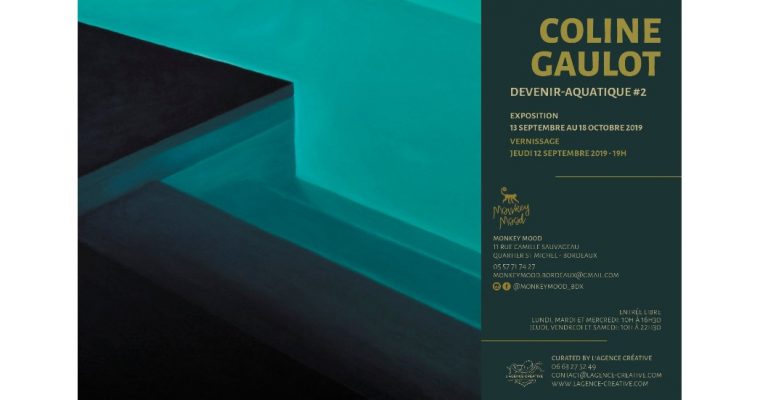 Coline Gaulot – Devenir aquatique #2 – 12/09 au 18/10 – Galerie Monkey Mood, Bordeaux