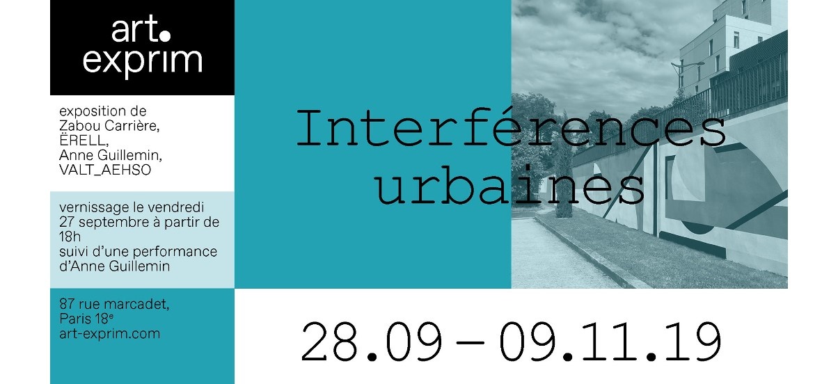 Interférences urbaines – 27/09 au 09/11 – Le 87 – Lieu de créations, Paris