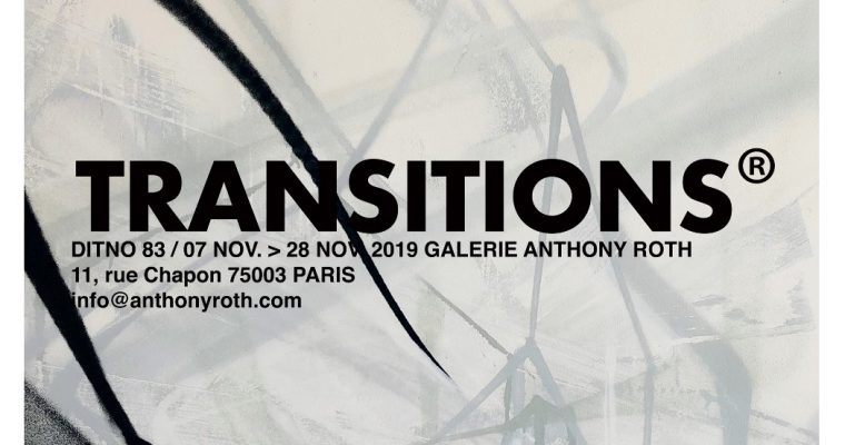 Ditno83 – Transitions – 07 au 28/11 – Roth Contemporain, Paris