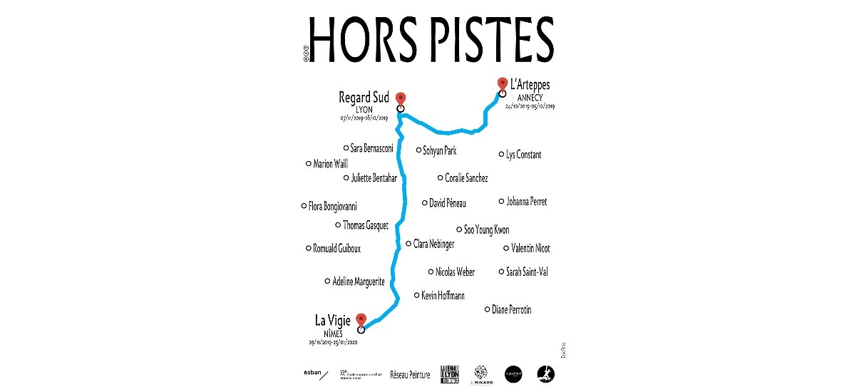 Hors Pistes – 29/11 au 25/01 – La Vigie Art contemporain, Nîmes