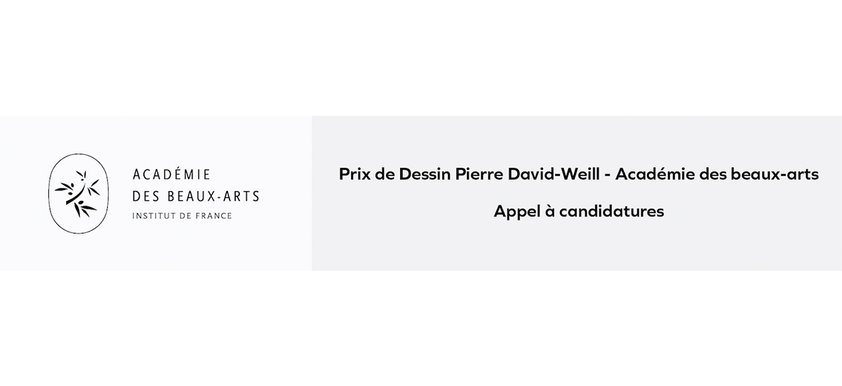 ▷07.02 – Appel à candidatures – Prix de Dessin Pierre David-Weill