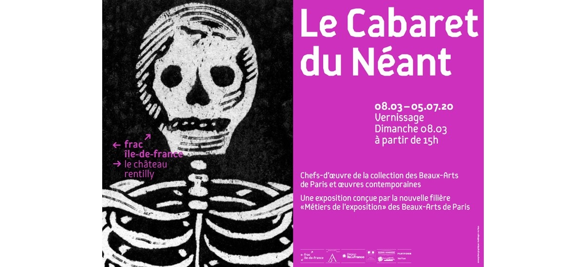 Le Cabaret du Néant – 08/03 au 05/07 – frac île-de-france, le château / Parc culturel de Rentilly – Michel Chartier