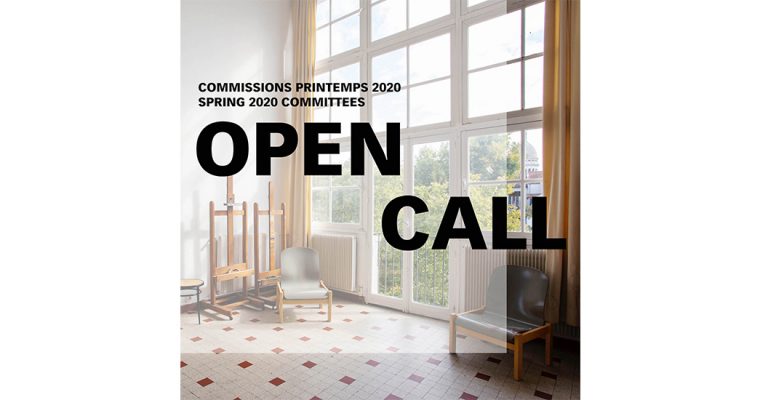 ▷01.03 – Appel à candidatures – Commissions printemps 2020