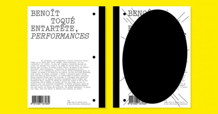 Benoît Toqué – Entartête, performances – 05 au 24/03 – Au Lieu – les éditions extensibles, Paris