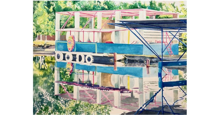 Marion Charlet – David Hockney, de la couleur avant toute chose – 26/06 au 26/09 – Chapelle de la Visitation de Thonon-Les-Bains