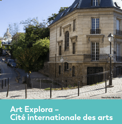 programme de résidence Art Explora – Cité internationale des arts