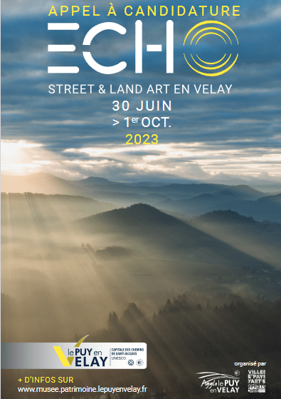 appel à candidature ÉCHO Street & Land Art en Velay