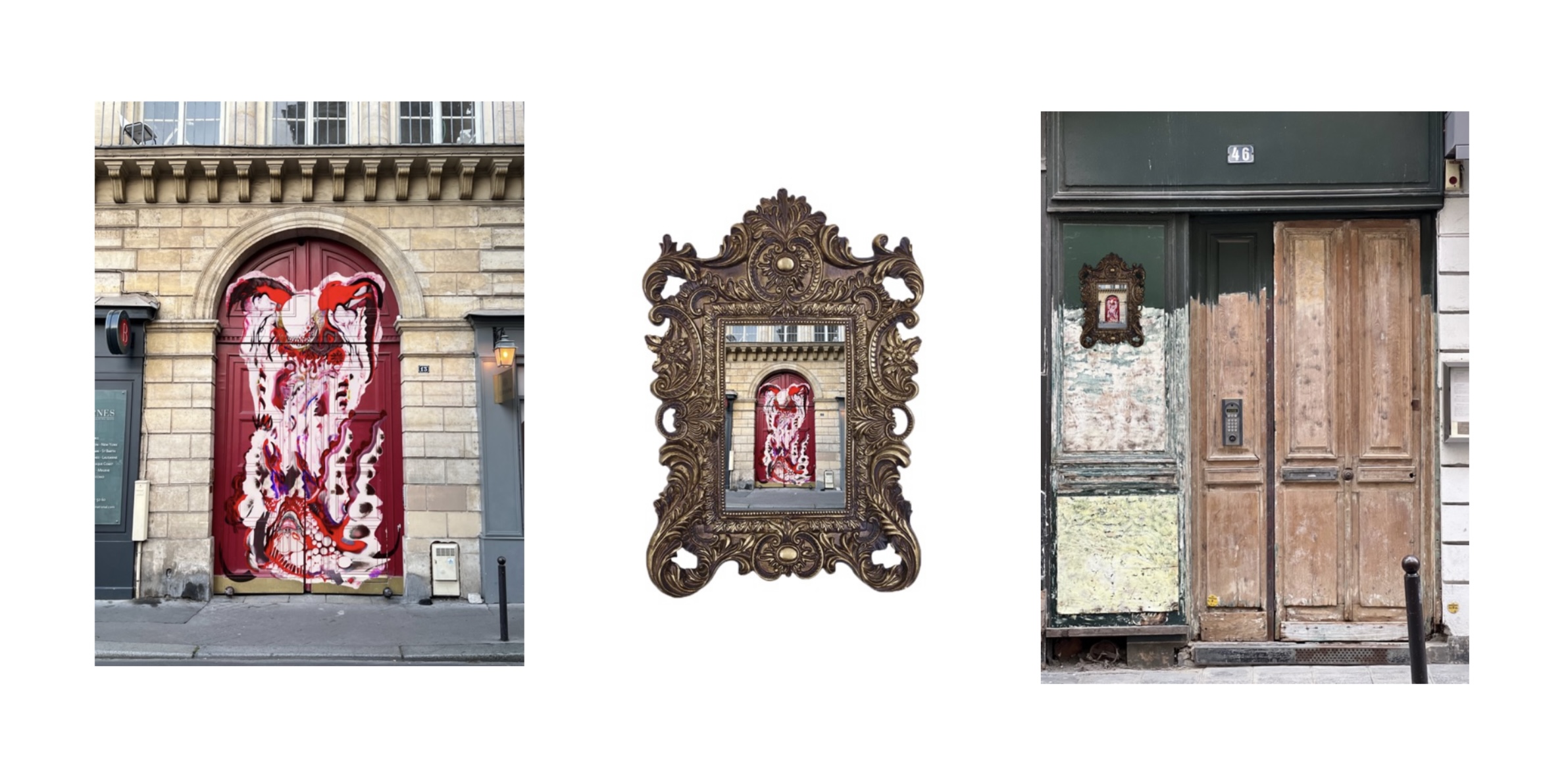 Exposition en ligne The Doors of Paris de Nicola Jiang
