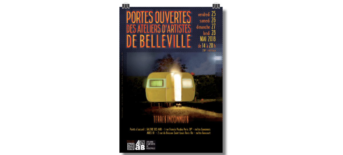 25▷28/05 – PORTES OUVERTES DES ATELIERS D’ARTISTES DE BELLEVILLE 29e édition