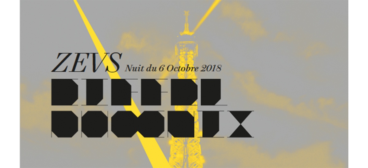 Samedi 06 octobre 23h45 – NUIT BLANCHE 2018 – Eiffel Phoenix par ZEVS