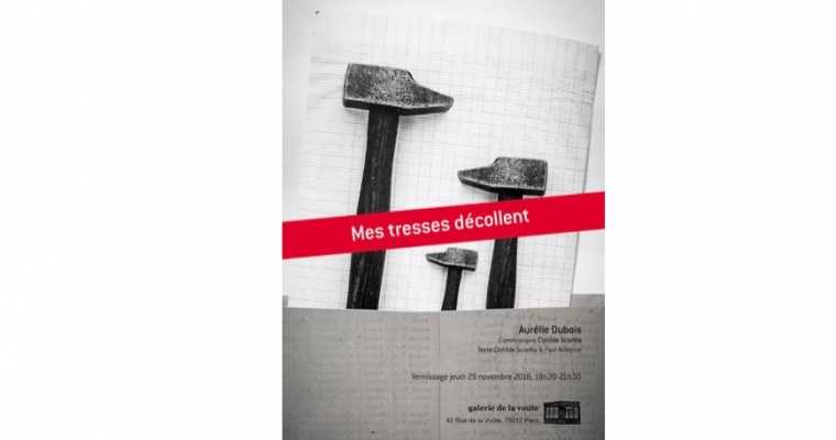 29/11▷18/12 – Aurélie Dubois – Mes Tresses Décollent – Galerie de la Voûte Paris