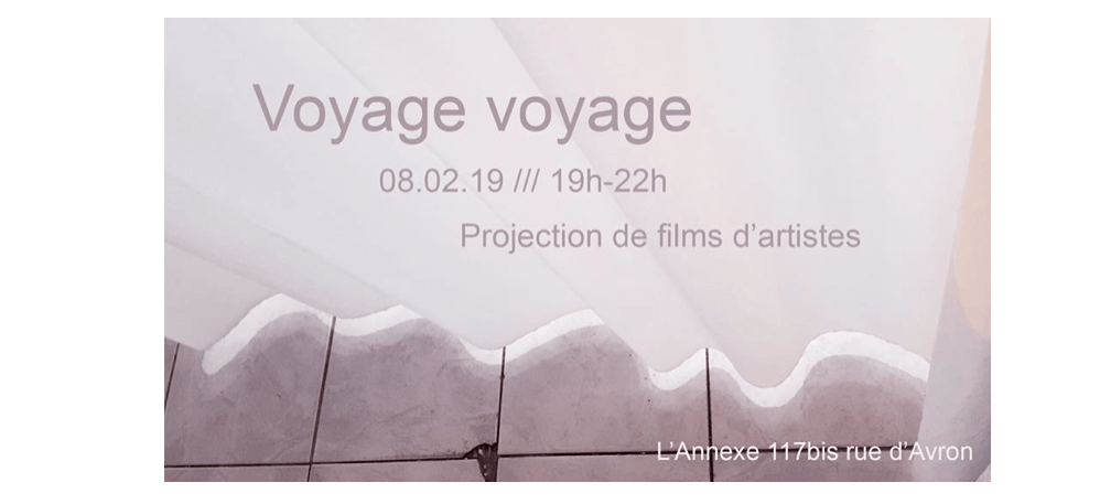 08/02 – 19H – PROJECTION DE FILMS D’ARTISTES – L’ANNEXE PARIS