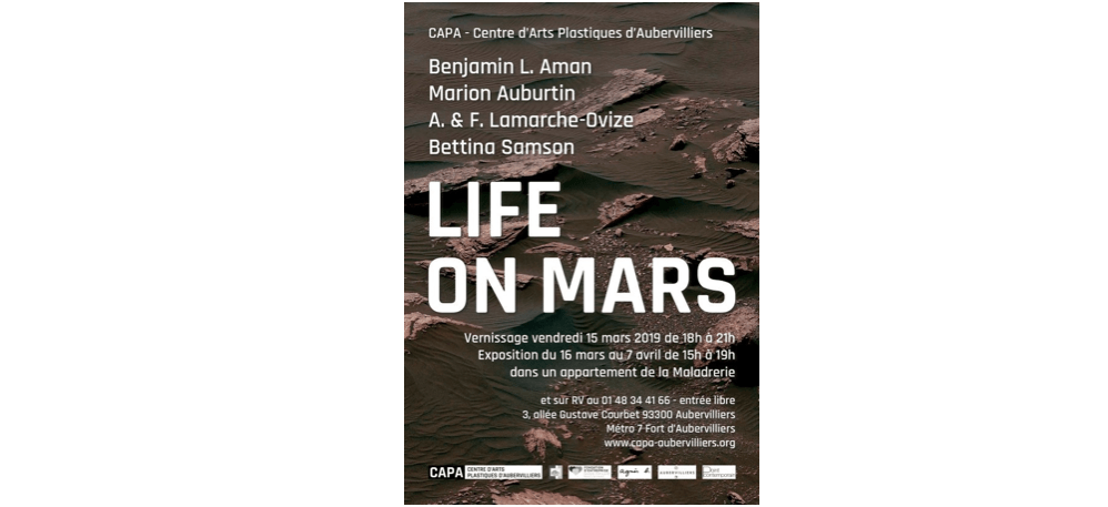 15/03 AU 07/04 – LIFE ON MARS –  CAPA AUBERVILLIERS