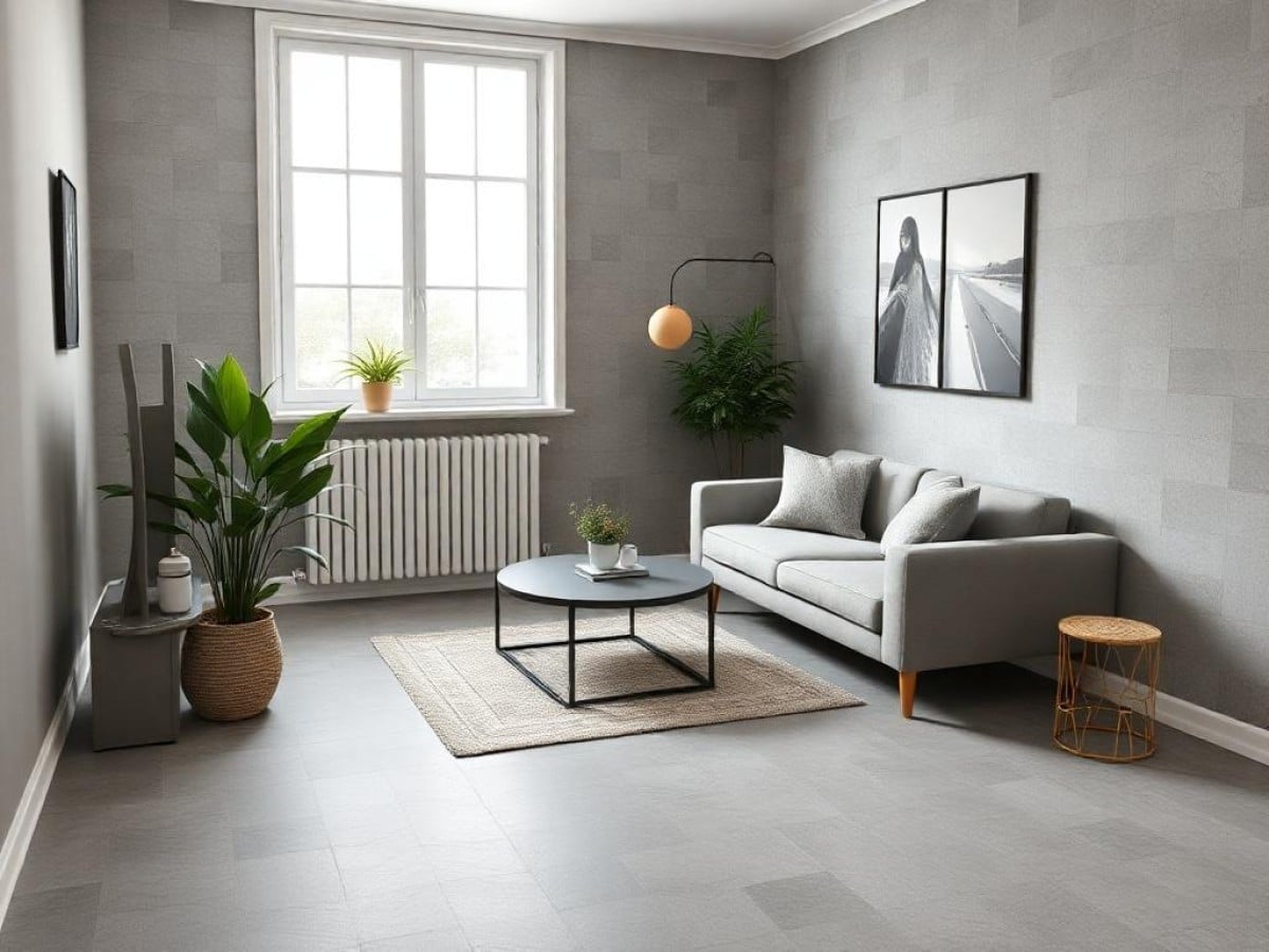 Carrelage gris: Transformez votre salon avec style et élégance! - Point ...