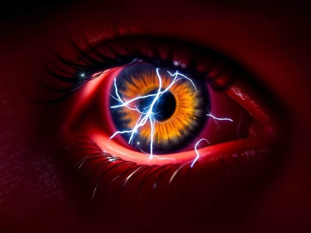 Un homme en combinaison bleu et rouge réalisant une soudure à l’arc électrique sur un tuyau