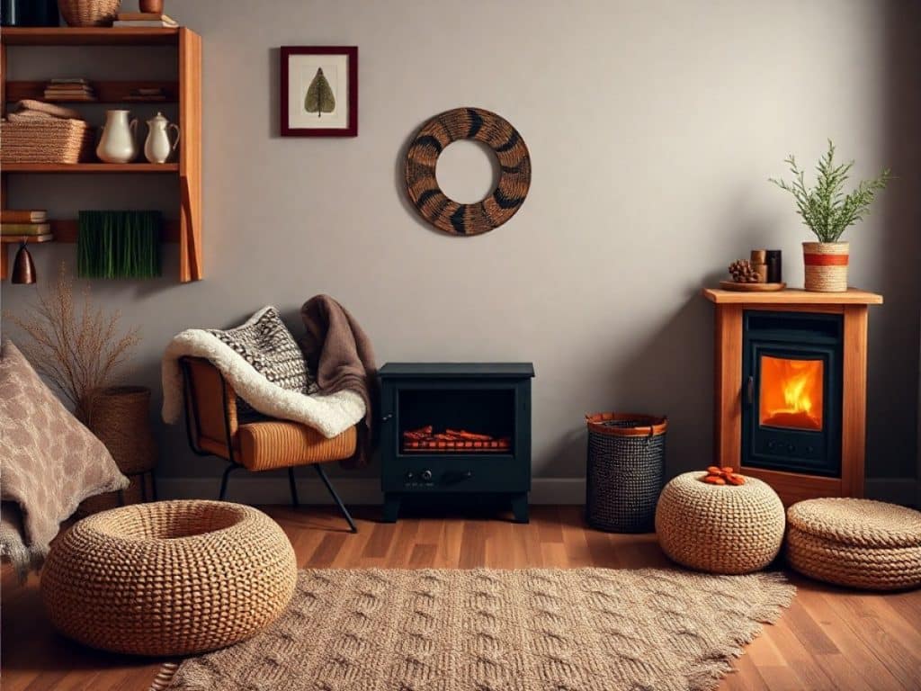 Main d'une femme réglant le thermostat du radiateur dans sa maison