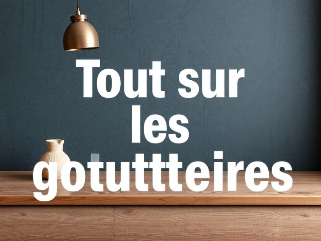 Des gouttières blanches sur une maison en briques et toiture en tuiles rouges