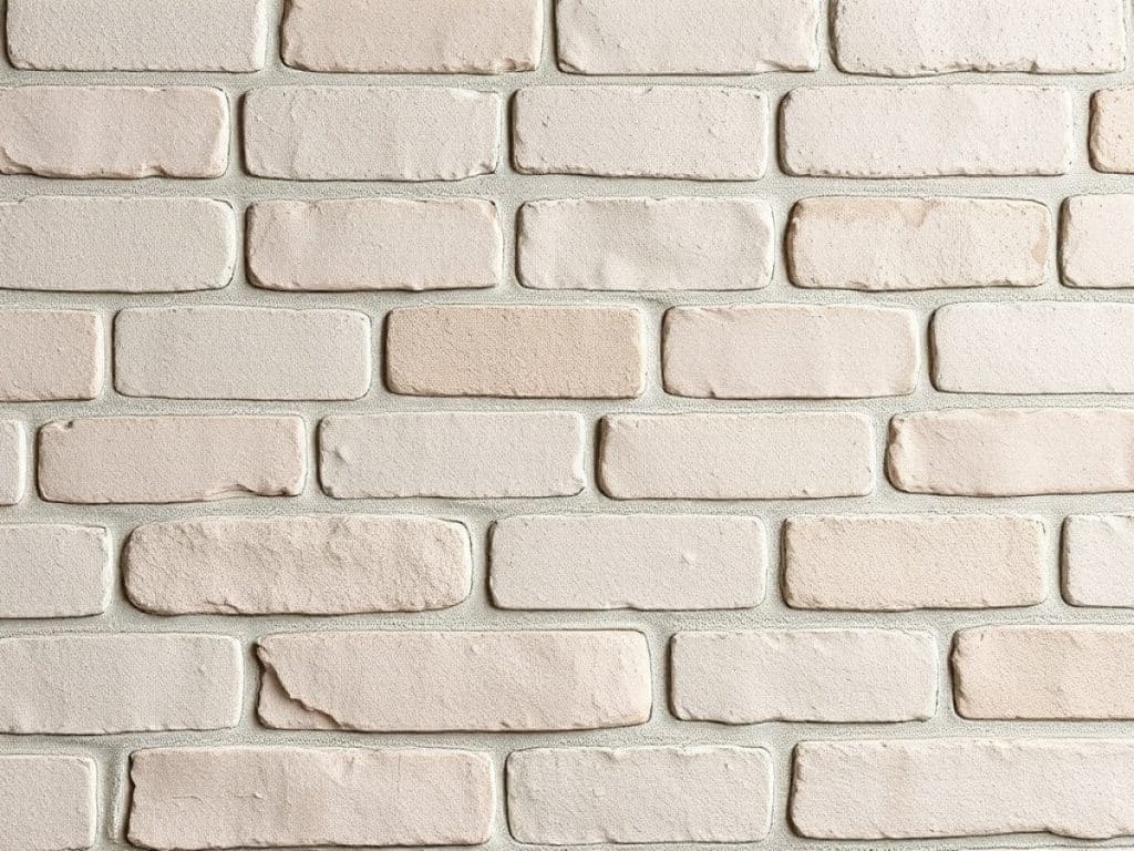 Vue sur la façade d'une maison avec des murs en briques rouges et des fenêtres vitrées